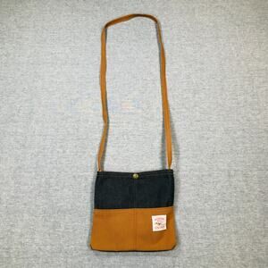 Pointer Brand Mini Tote Bag Crossbody Dark Denim Duck Canvas Made in USA Pockets